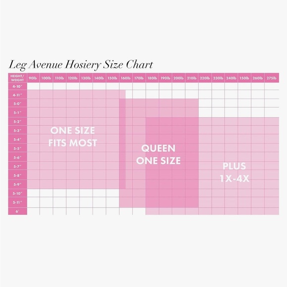 Leg Avenue Women's Nylon Striped Tights Women’s Plus Size 1X/2X - Picture 8 of 9